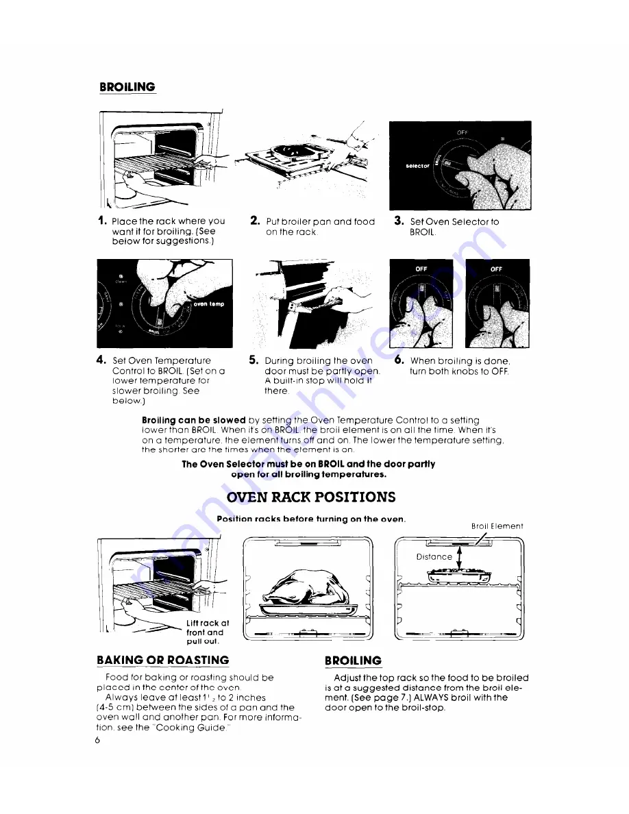 Whirlpool RS6406XK Use & Care Manual Download Page 6