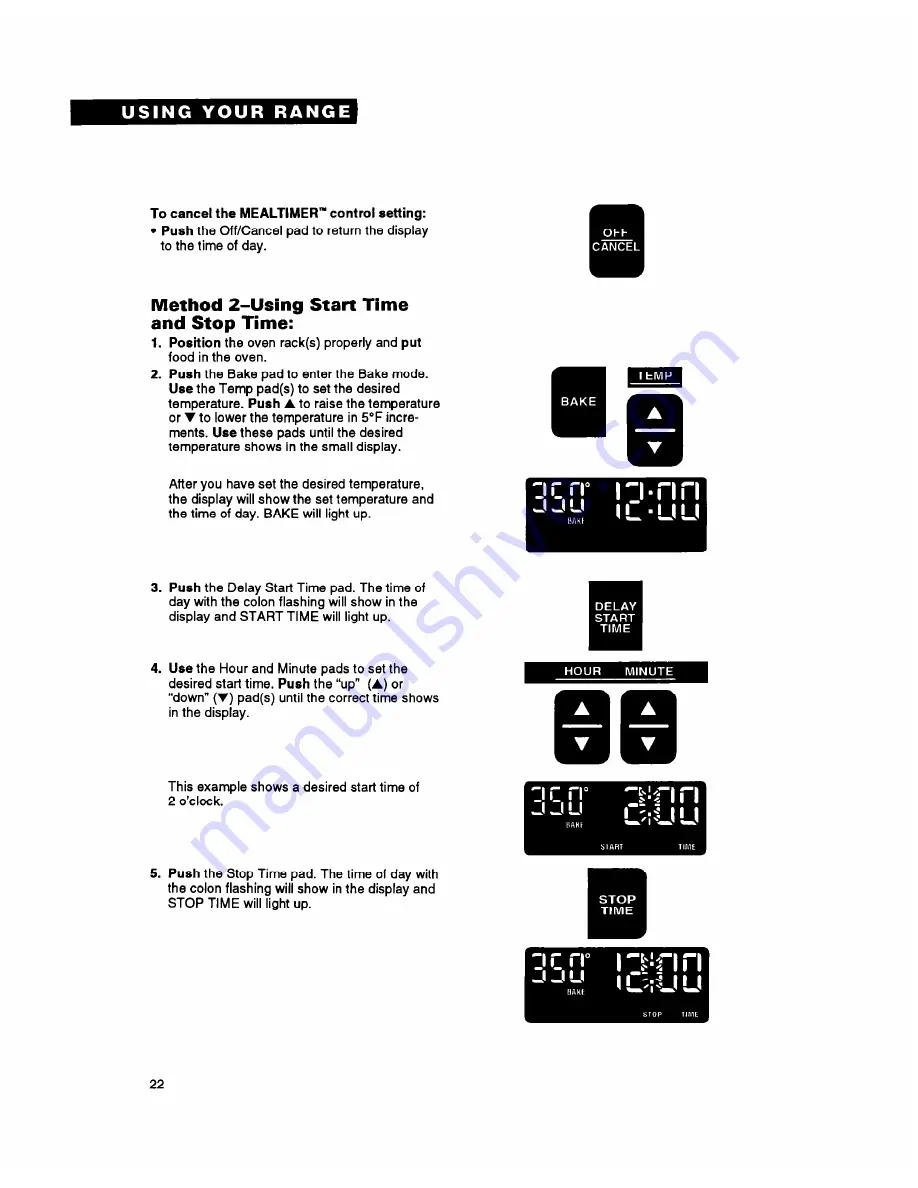 Whirlpool RS6755XY Use & Care Manual Download Page 22