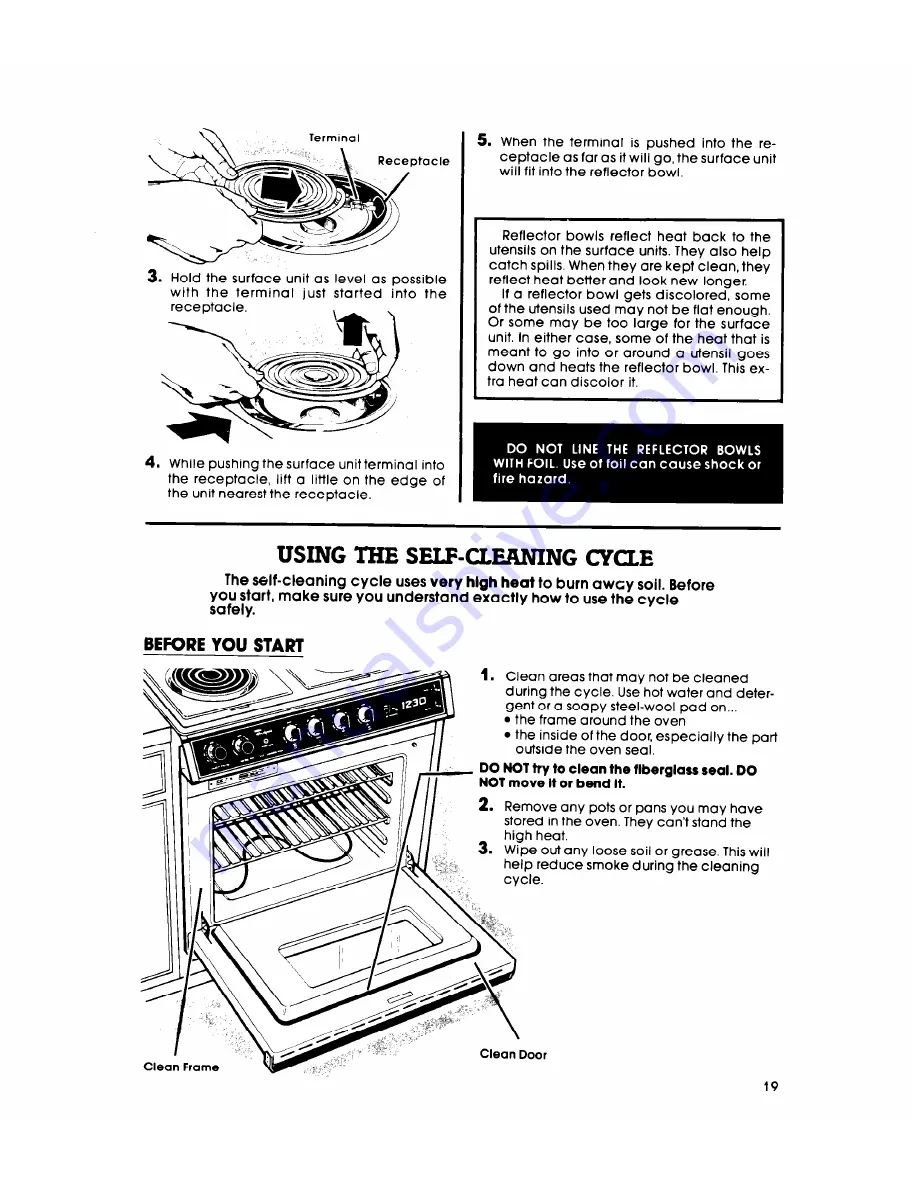 Whirlpool RS676PXL Use & Care Manual Download Page 19