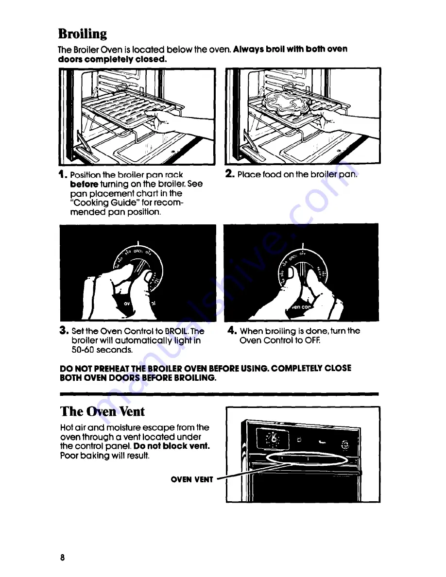 Whirlpool SB100PER Use & Care Manual Download Page 8