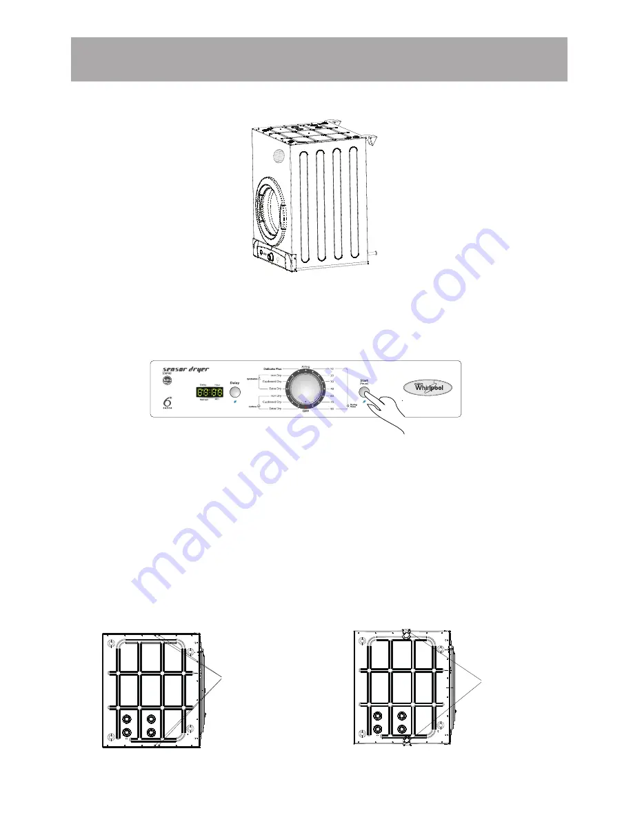 Whirlpool SDRY60 Скачать руководство пользователя страница 9