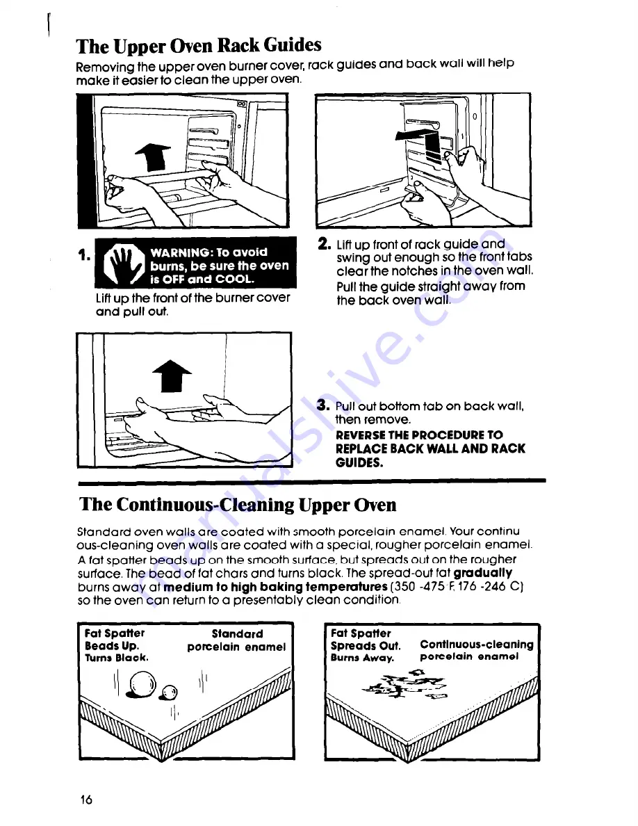 Whirlpool SE960PEP Use & Care Manual Download Page 16