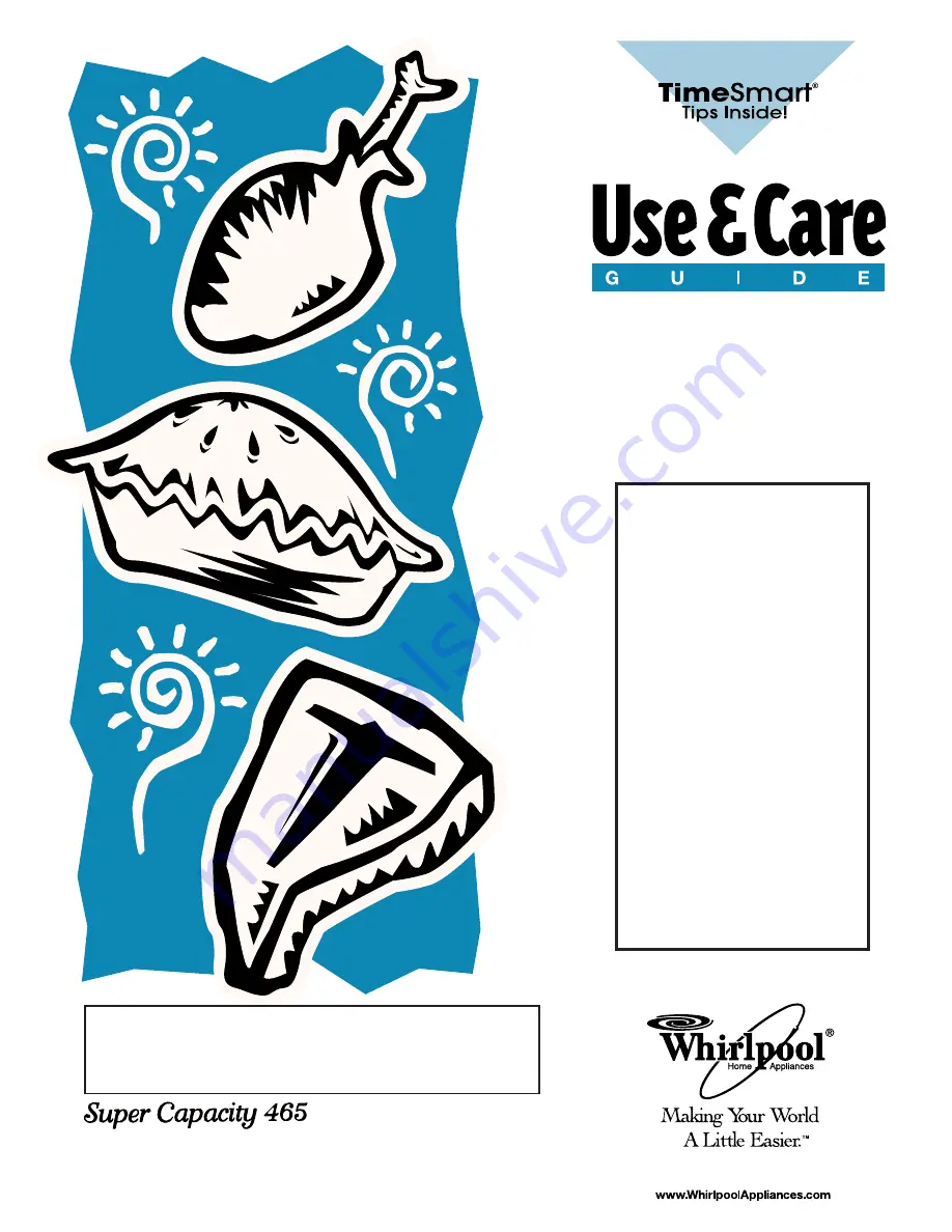 Whirlpool SF304PEE W Use & Care Manual Download Page 1