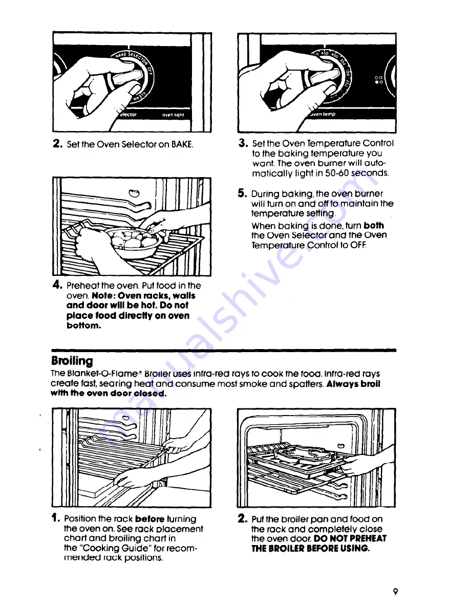 Whirlpool SF365BEP Use And Care Manual Download Page 9