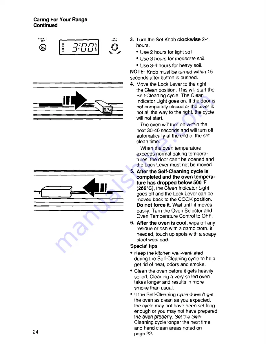 Whirlpool SF375PEW Скачать руководство пользователя страница 24