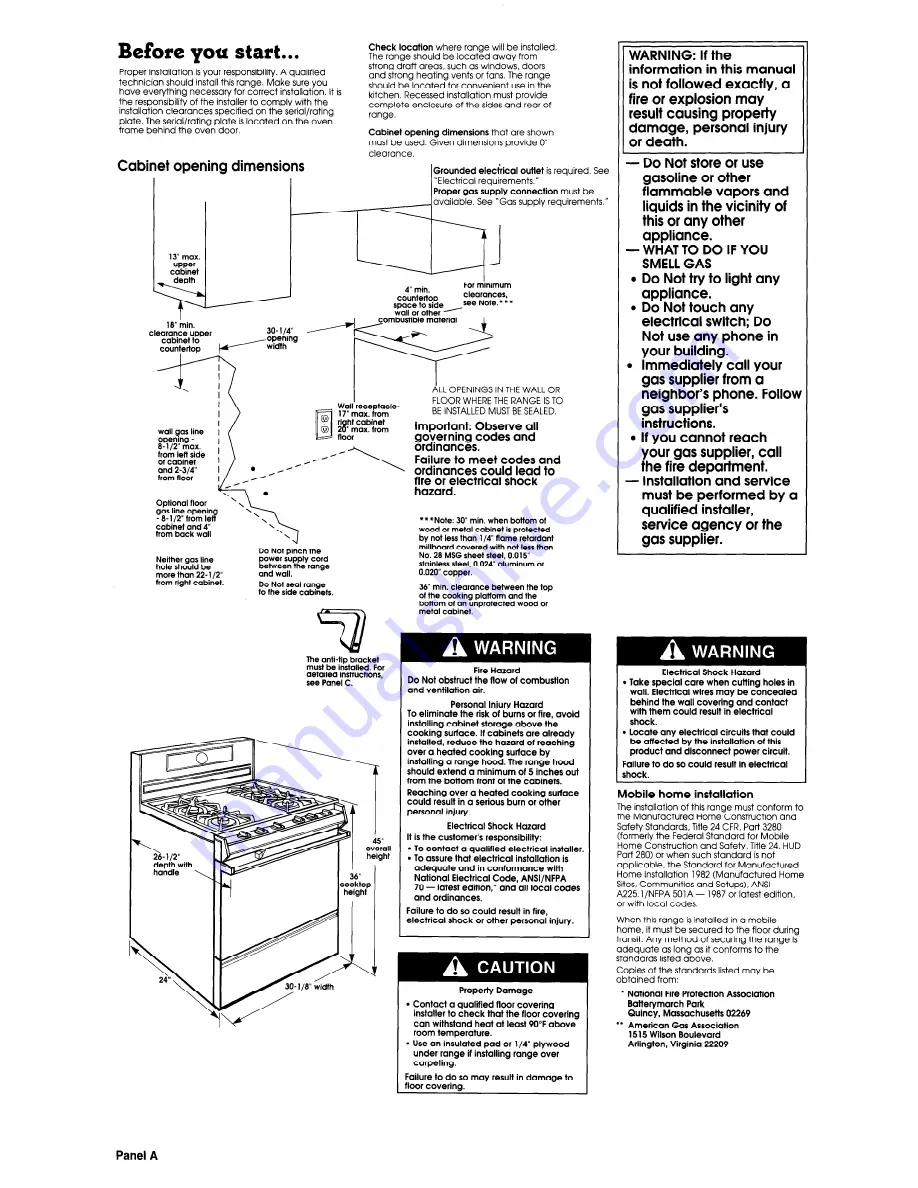 Whirlpool SF388PEWN0 Скачать руководство пользователя страница 2