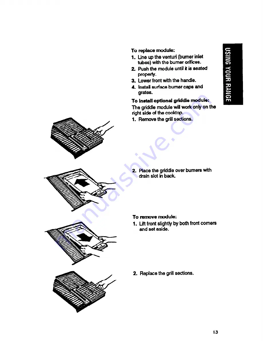 Whirlpool SS373PEX Use And Care Manual Download Page 13