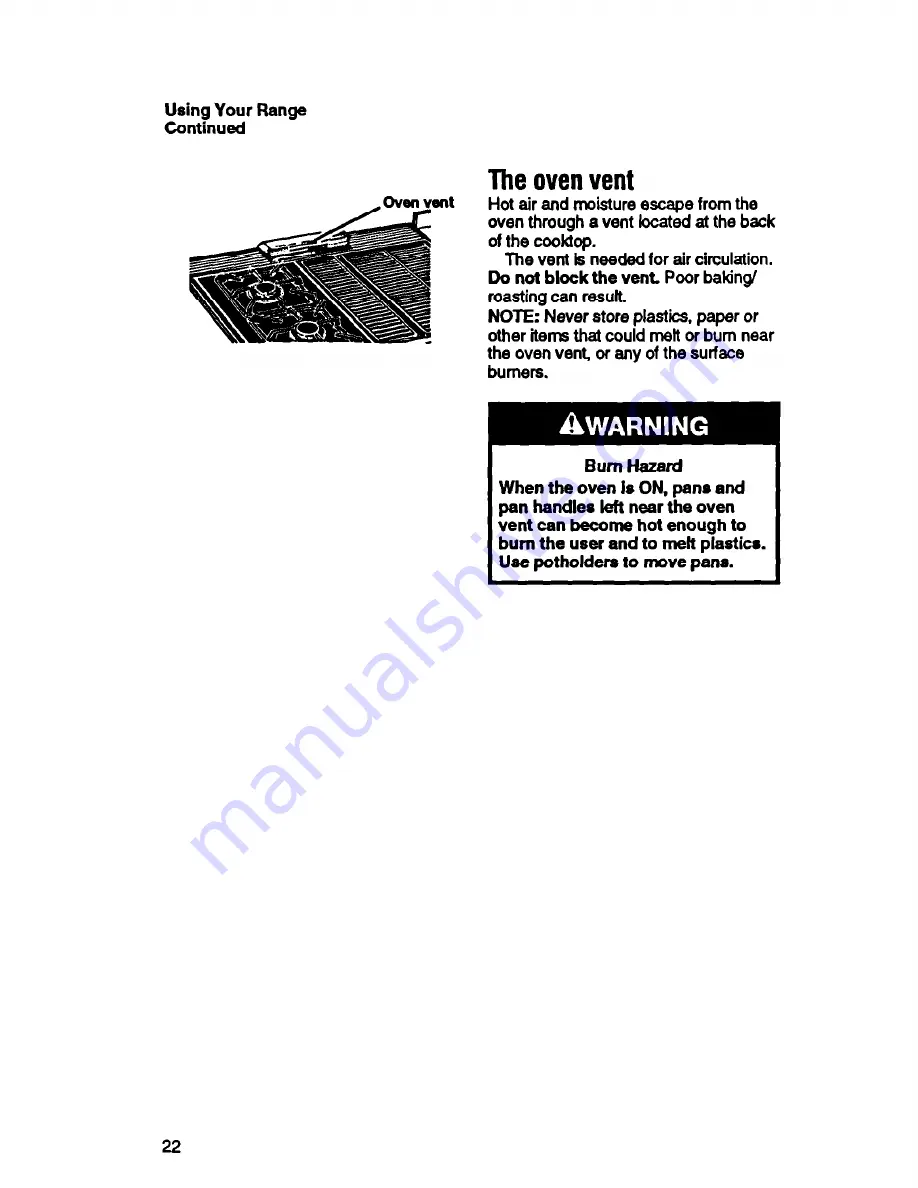 Whirlpool SS373PEX Use And Care Manual Download Page 22