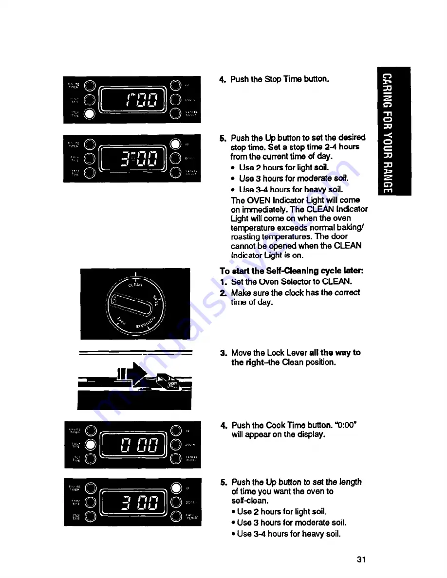 Whirlpool SS373PEX Use And Care Manual Download Page 31