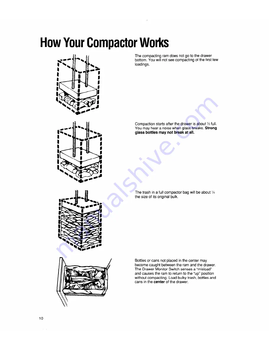 Whirlpool TC4700X Series Use & Care Manual Download Page 10