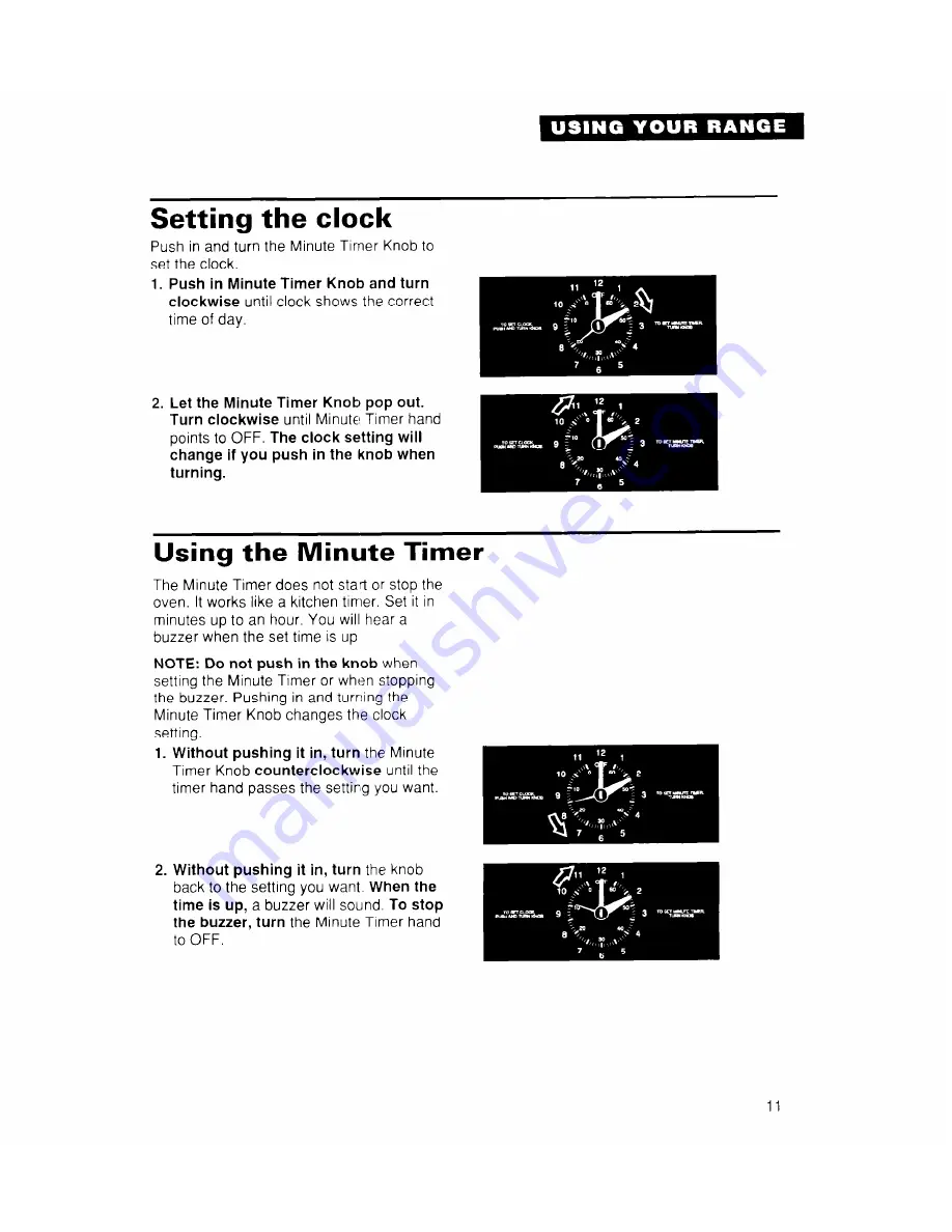 Whirlpool TER20WOD Use And Care Manual Download Page 11