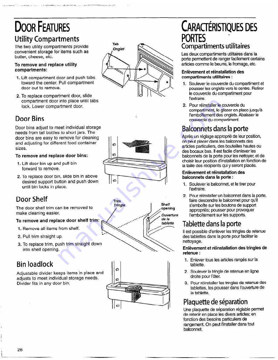 Whirlpool TimeSmart EB22DKXFB00 Use & Care Manual Download Page 28