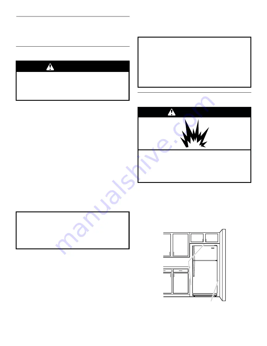 Whirlpool TOP-MOUNT REFRIGERATOR Скачать руководство пользователя страница 4