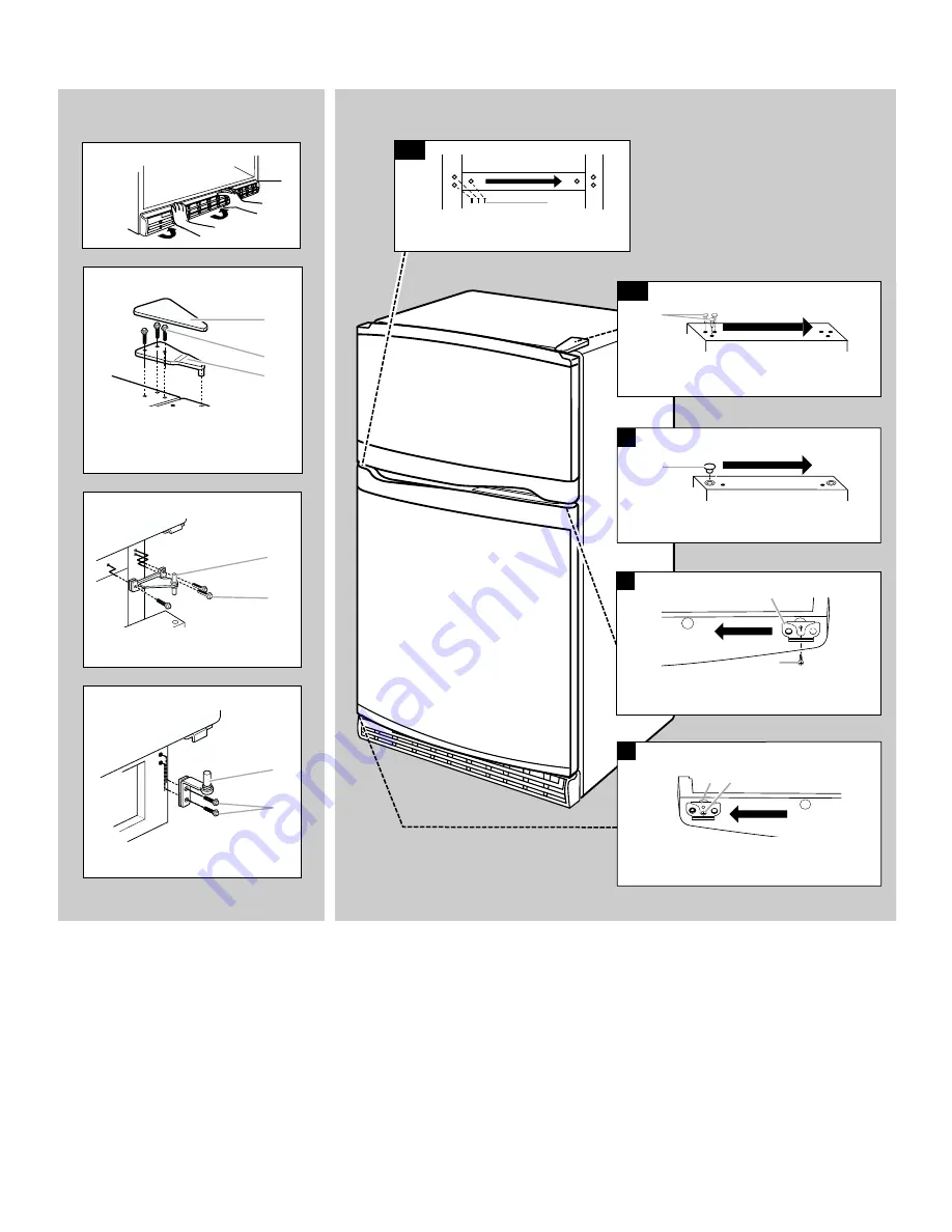 Whirlpool TOP-MOUNT REFRIGERATOR Use & Care Manual Download Page 9