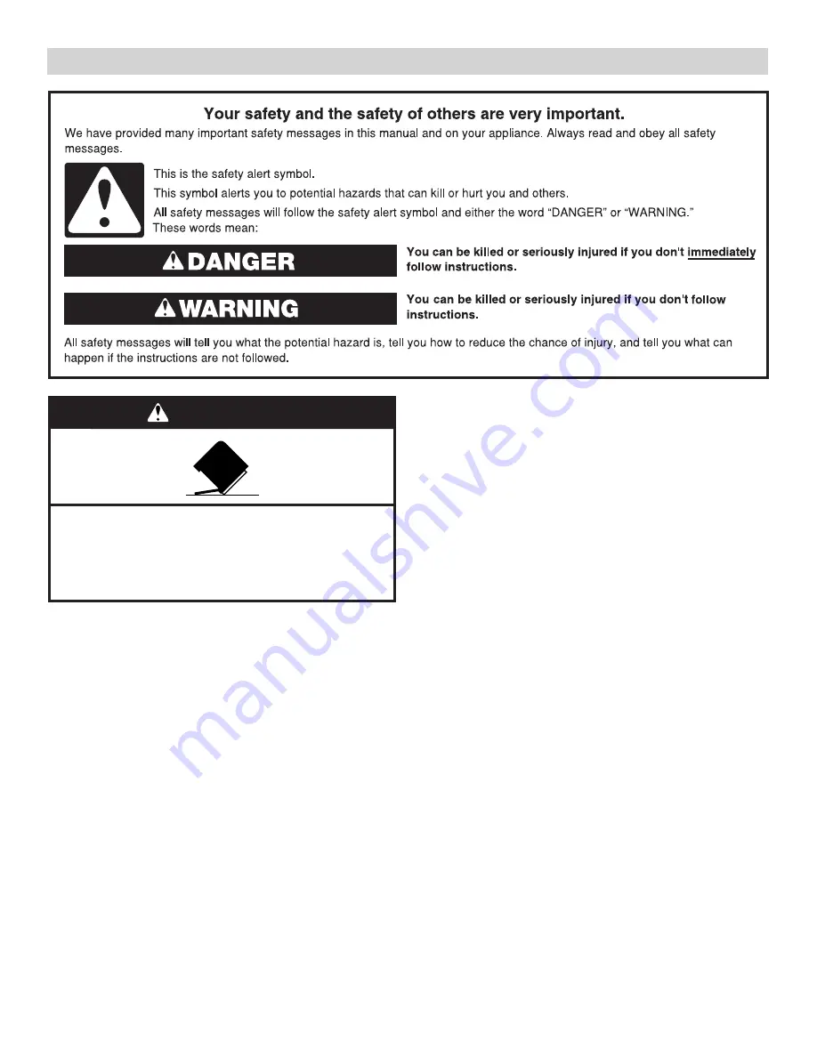 Whirlpool UDT555SAHP Installation Instructions Manual Download Page 3