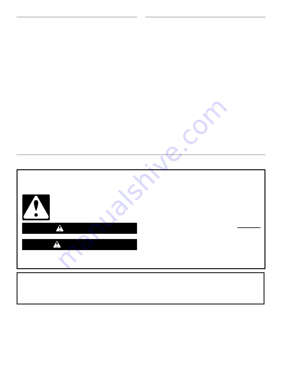 Whirlpool UXI6536BSS Installation Instructions And Use & Care Manual Download Page 2