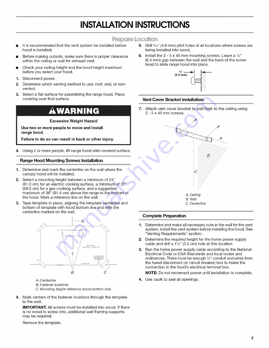 Whirlpool UXW6530BS0 Use & Care Manual Download Page 7