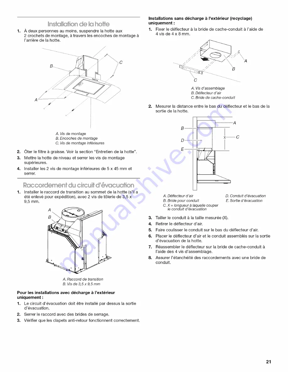 Whirlpool UXW6530BS0 Скачать руководство пользователя страница 21