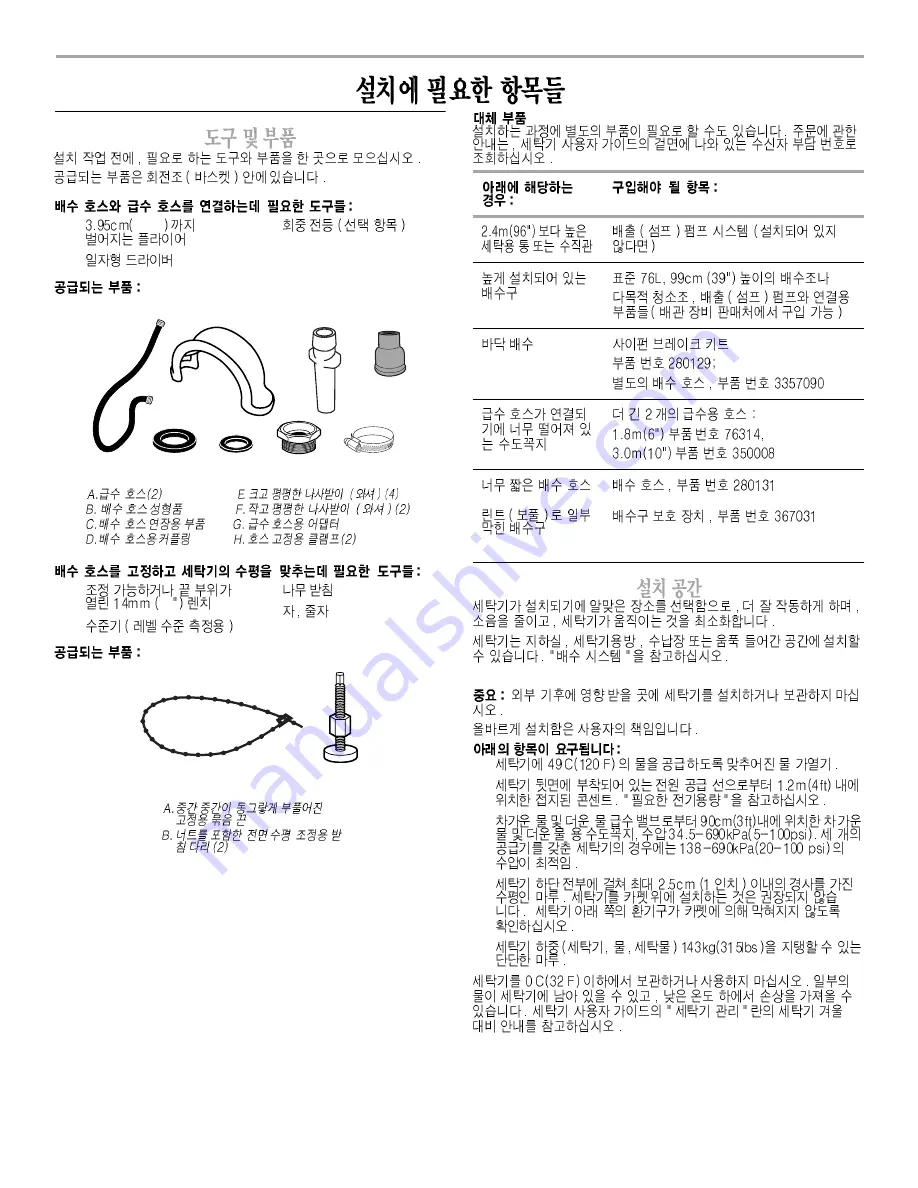 Whirlpool W10038070 Installation Instructions Manual Download Page 2