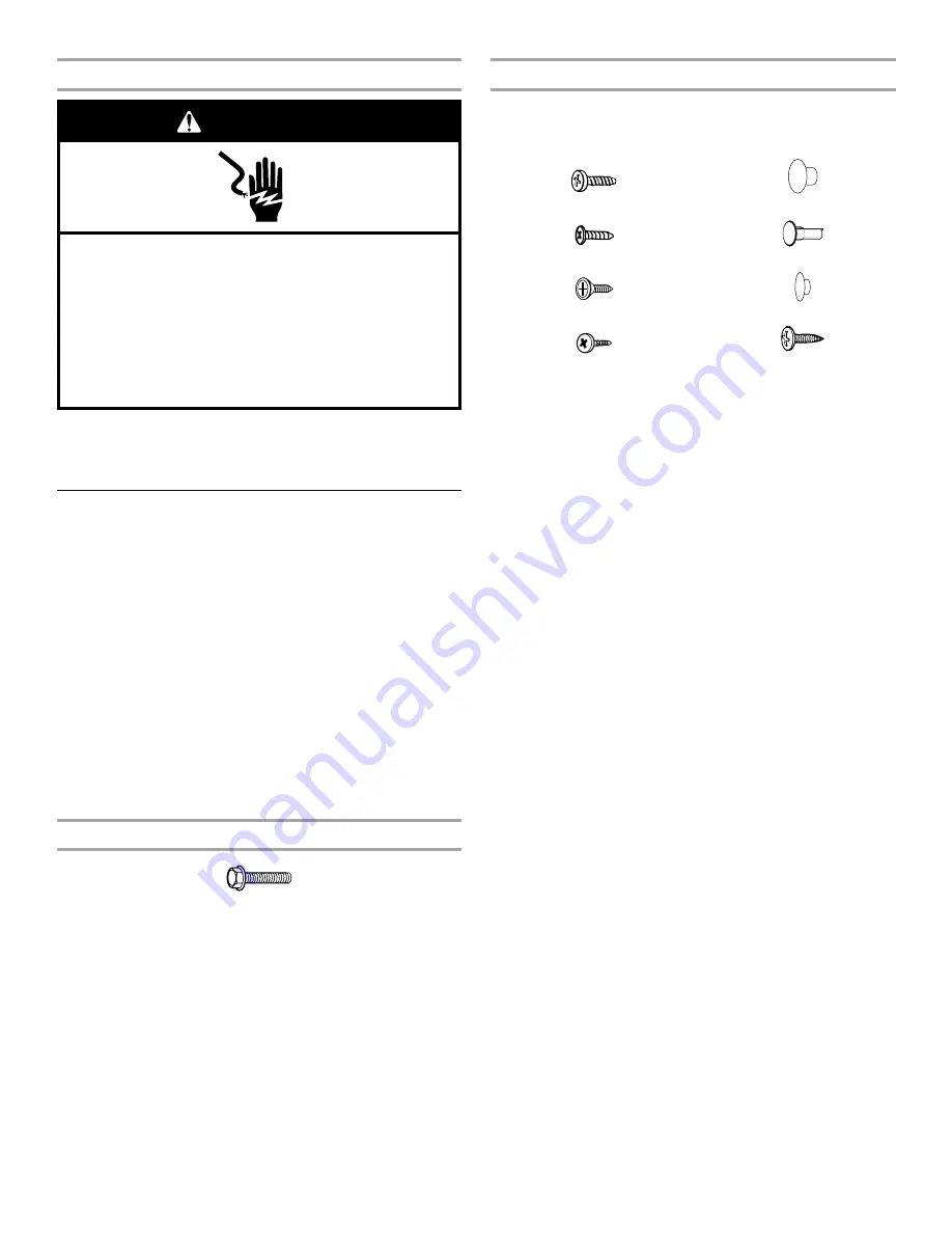 Whirlpool W10249202A Скачать руководство пользователя страница 5