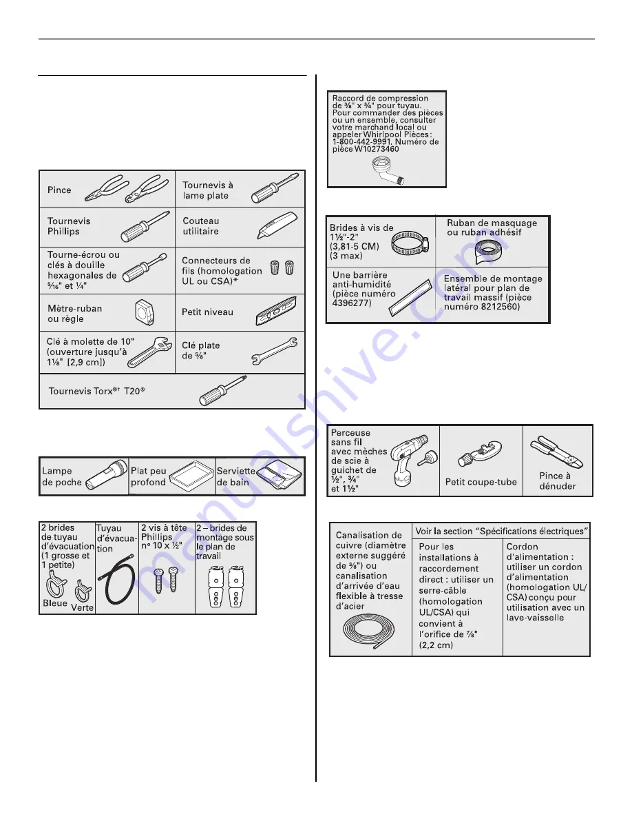 Whirlpool W10435040A Installation Instructions Manual Download Page 25