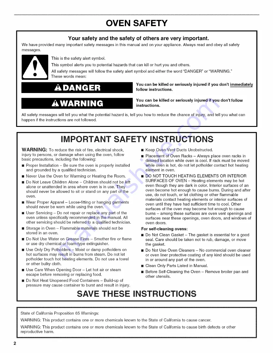 Whirlpool W10692590B User Instructions Download Page 2