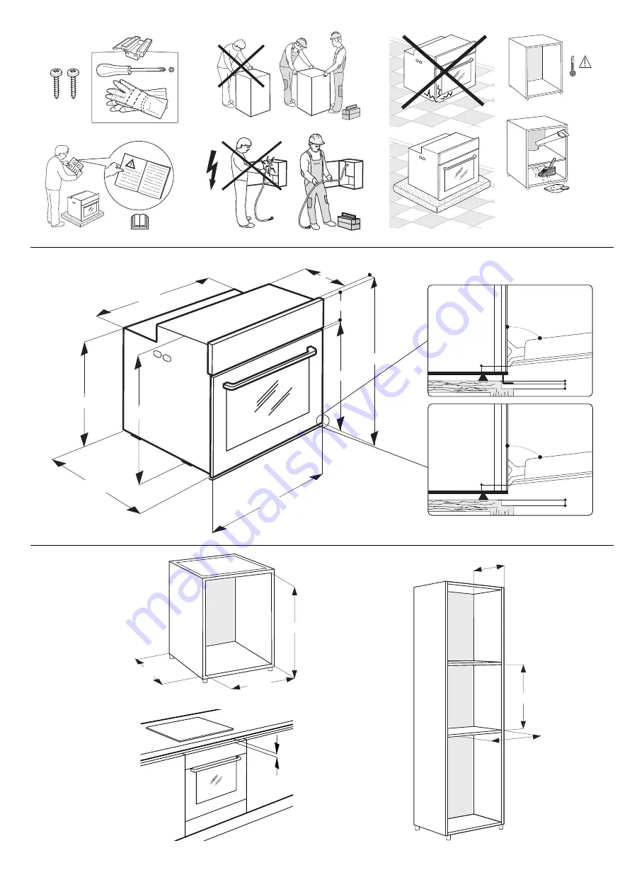 Whirlpool W7 OS4 4S1 P BL Скачать руководство пользователя страница 1