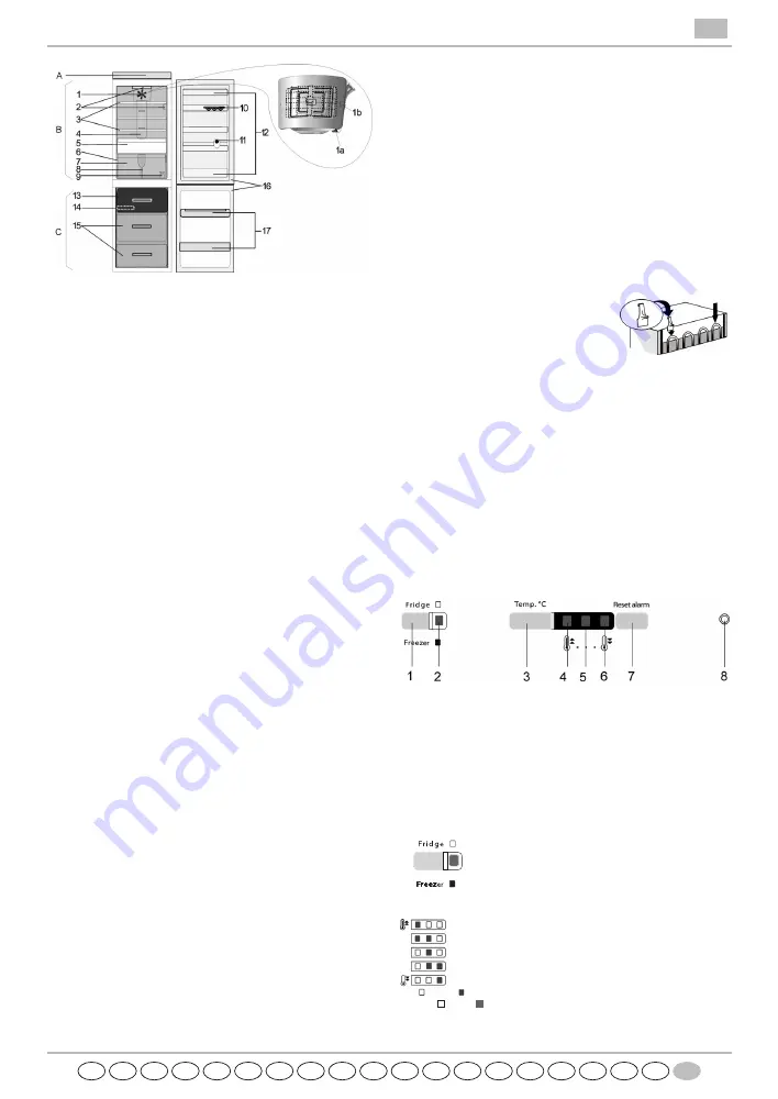 Whirlpool WBC 37552 Product Sheet Download Page 77