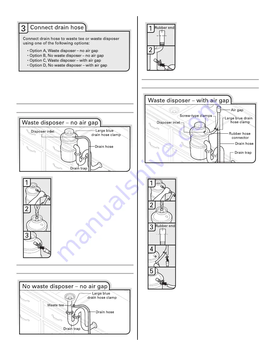 Whirlpool WDF310PAAB Installation Instructions Manual Download Page 10