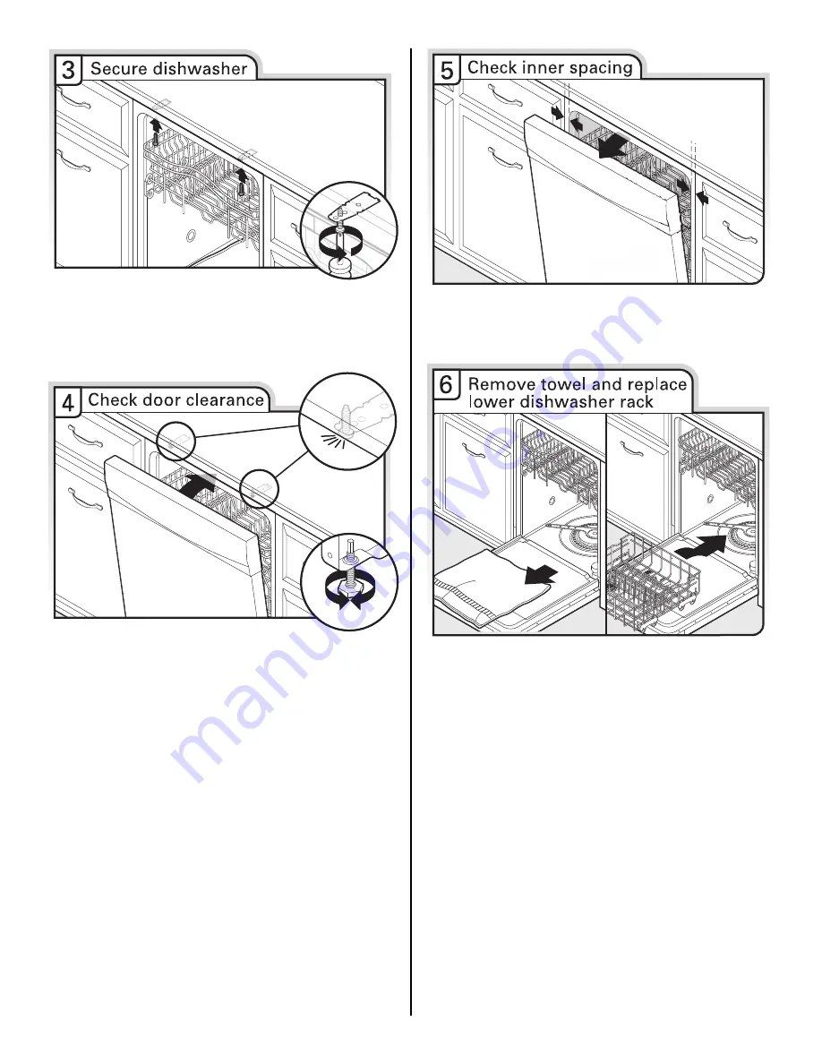 Whirlpool WDF310PAAB Installation Instructions Manual Download Page 21