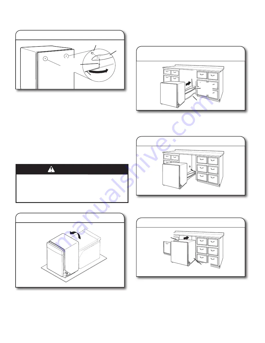 Whirlpool WDF560SAFM1 Installation Instructions Manual Download Page 16