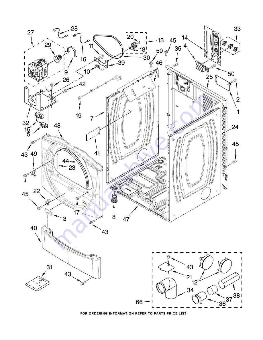 Whirlpool WED8300SB0 Скачать руководство пользователя страница 3