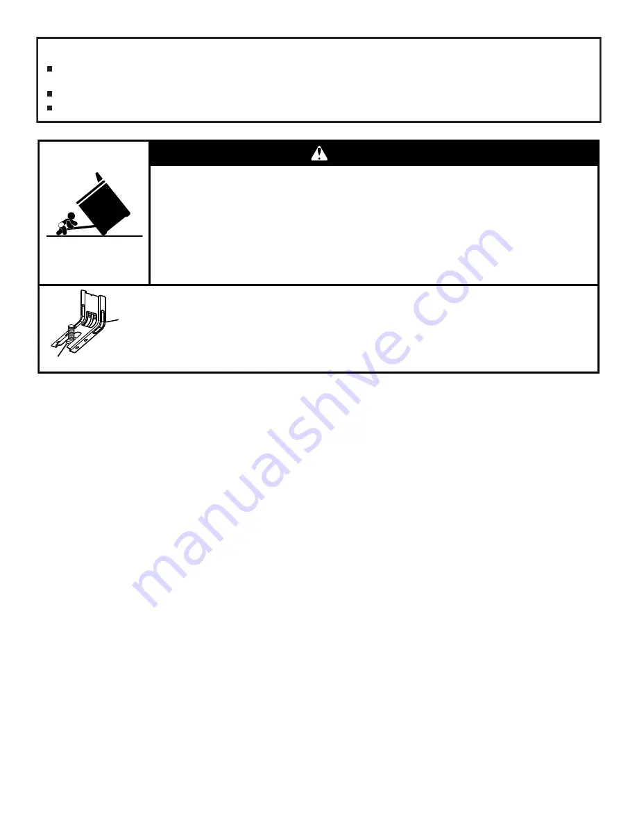 Whirlpool WEG515S0FB Installation Instructions Manual Download Page 3