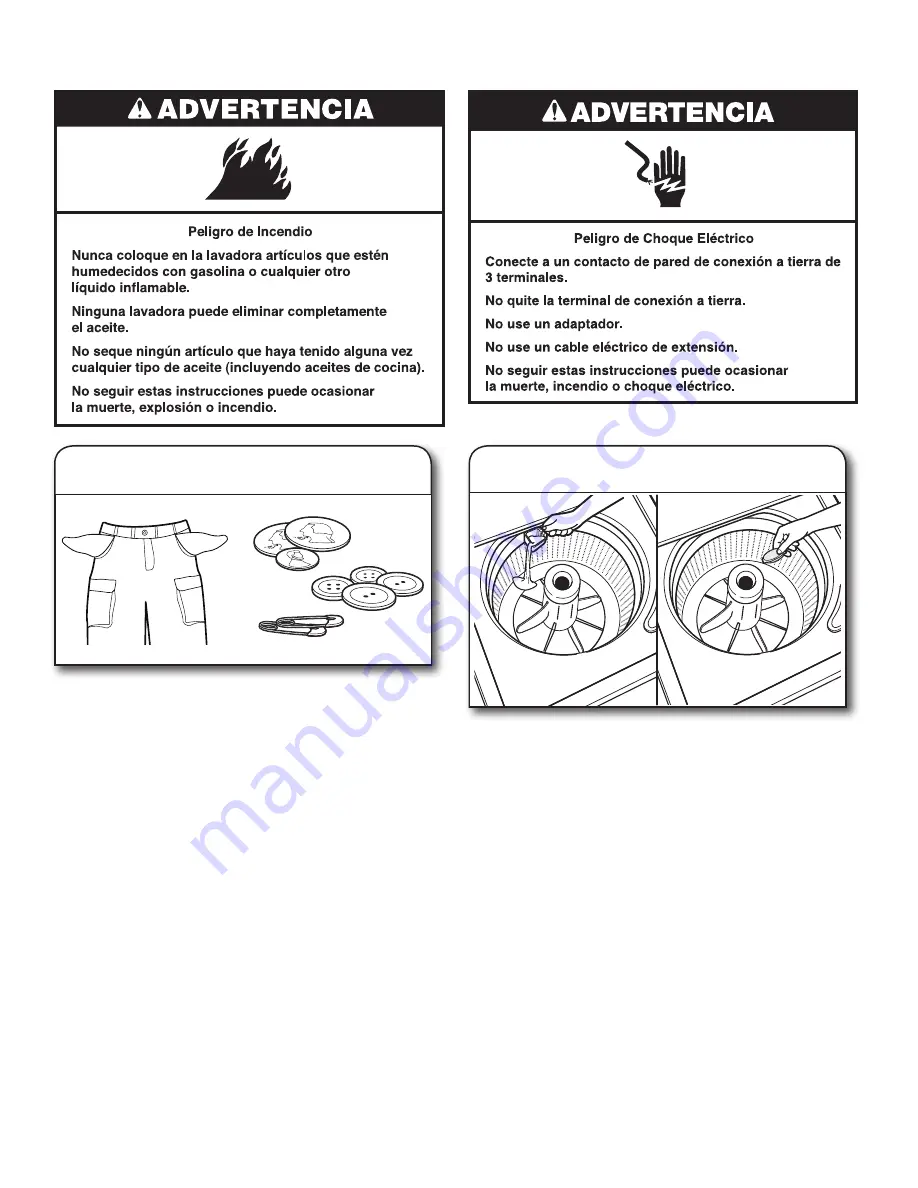 Whirlpool WET4024HW Use And Care Manual Download Page 61