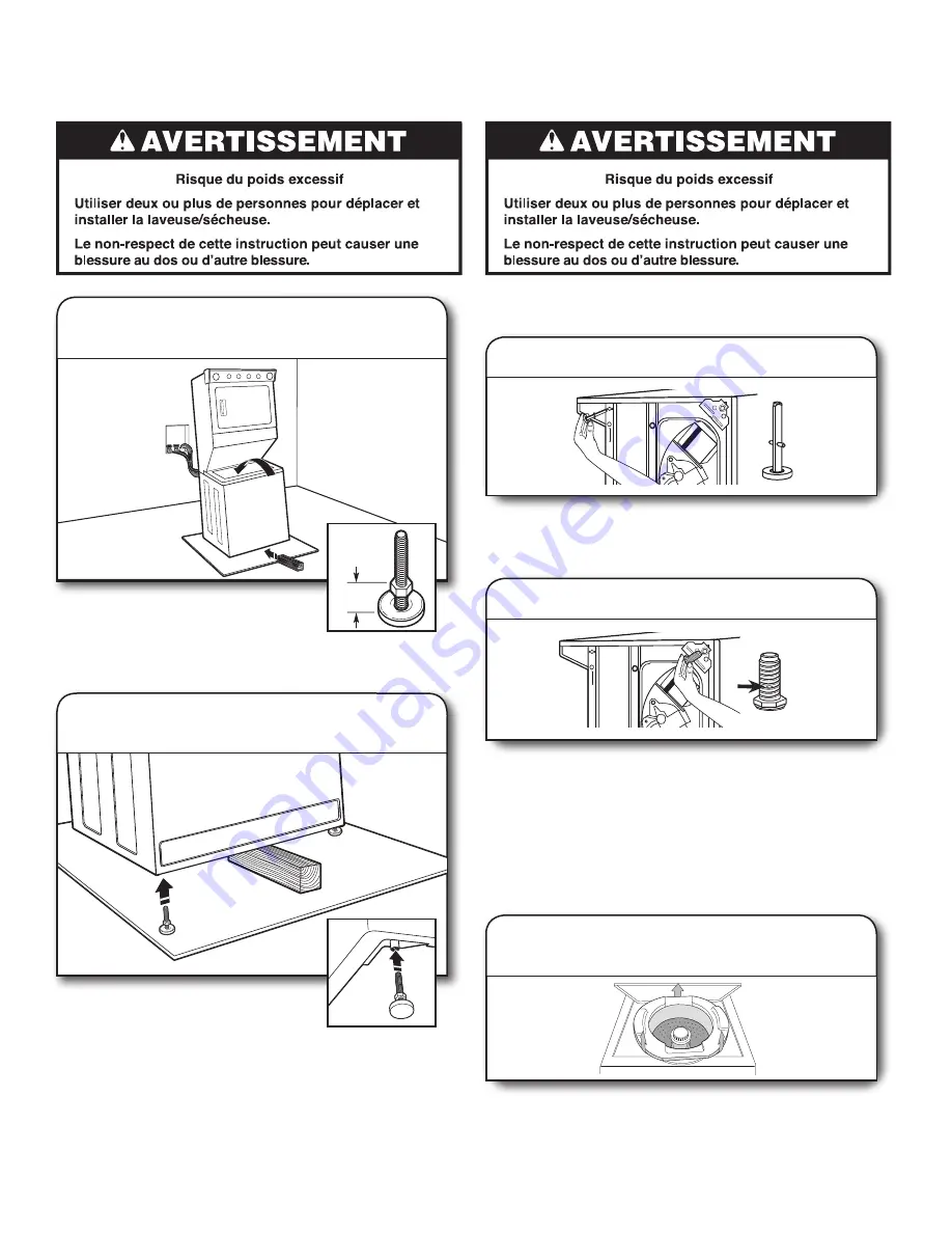 Whirlpool WETLV27FW Installation Instructions Manual Download Page 36