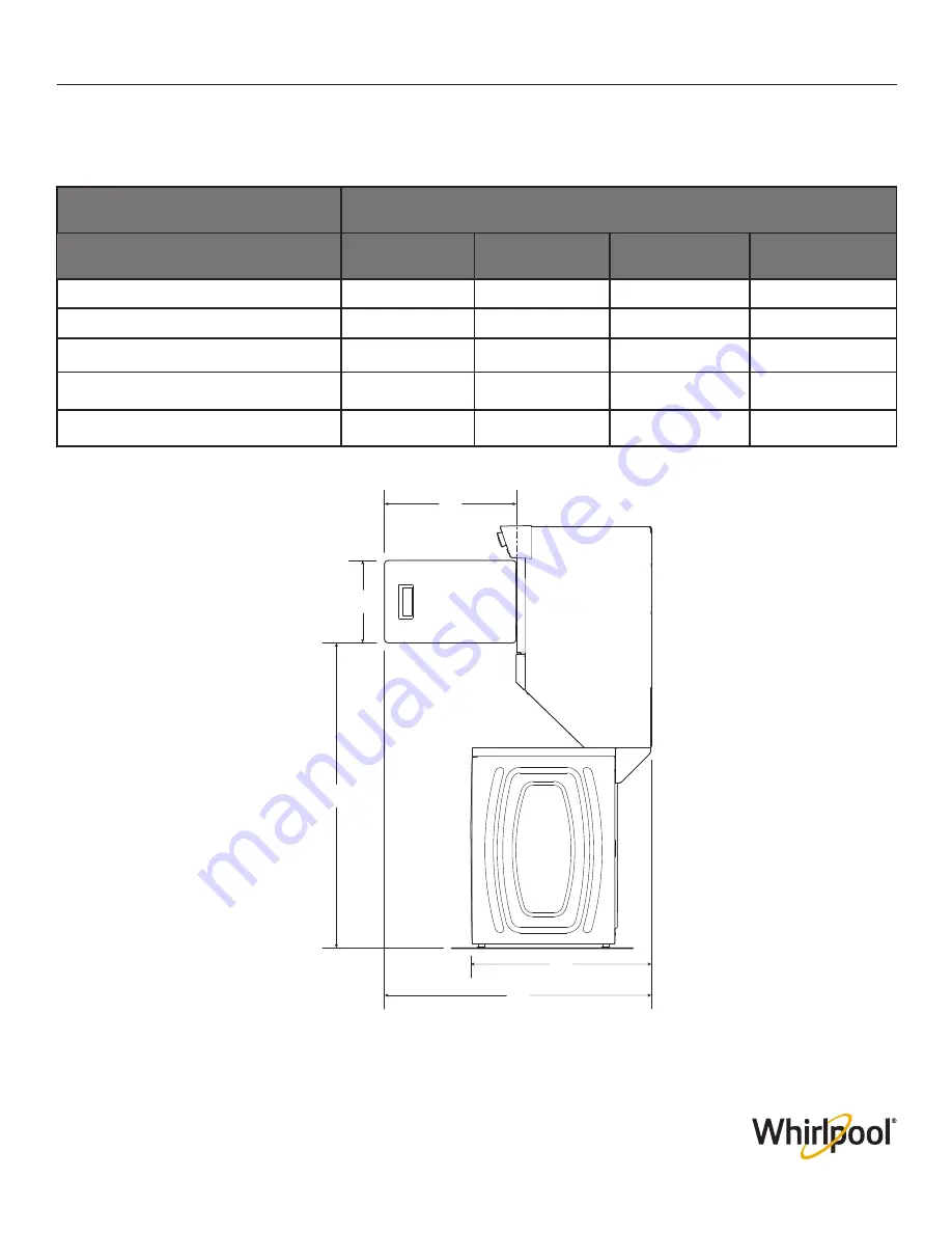 Whirlpool WETLV27HW Manual Download Page 13