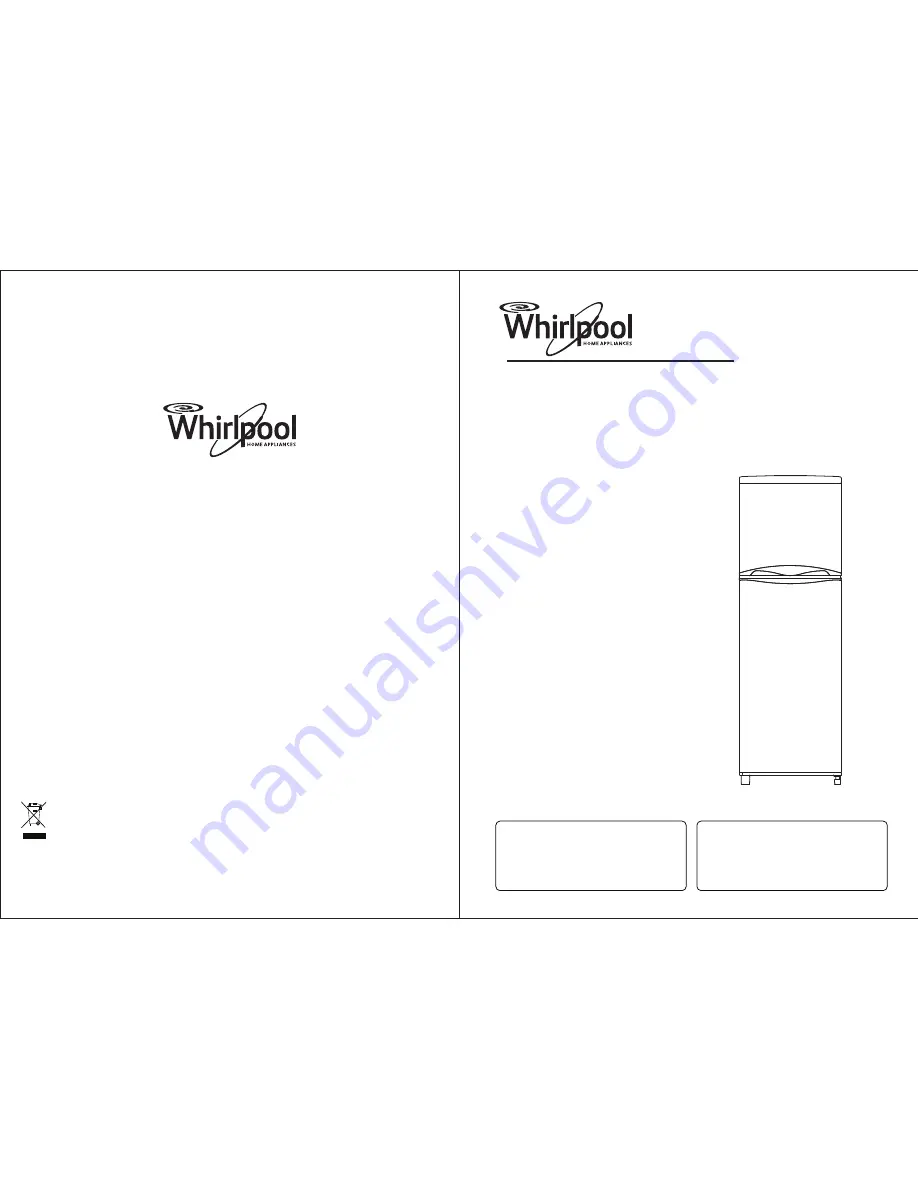 Whirlpool WF179 Скачать руководство пользователя страница 1