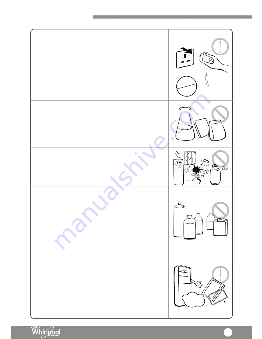 Whirlpool WF179 Скачать руководство пользователя страница 7