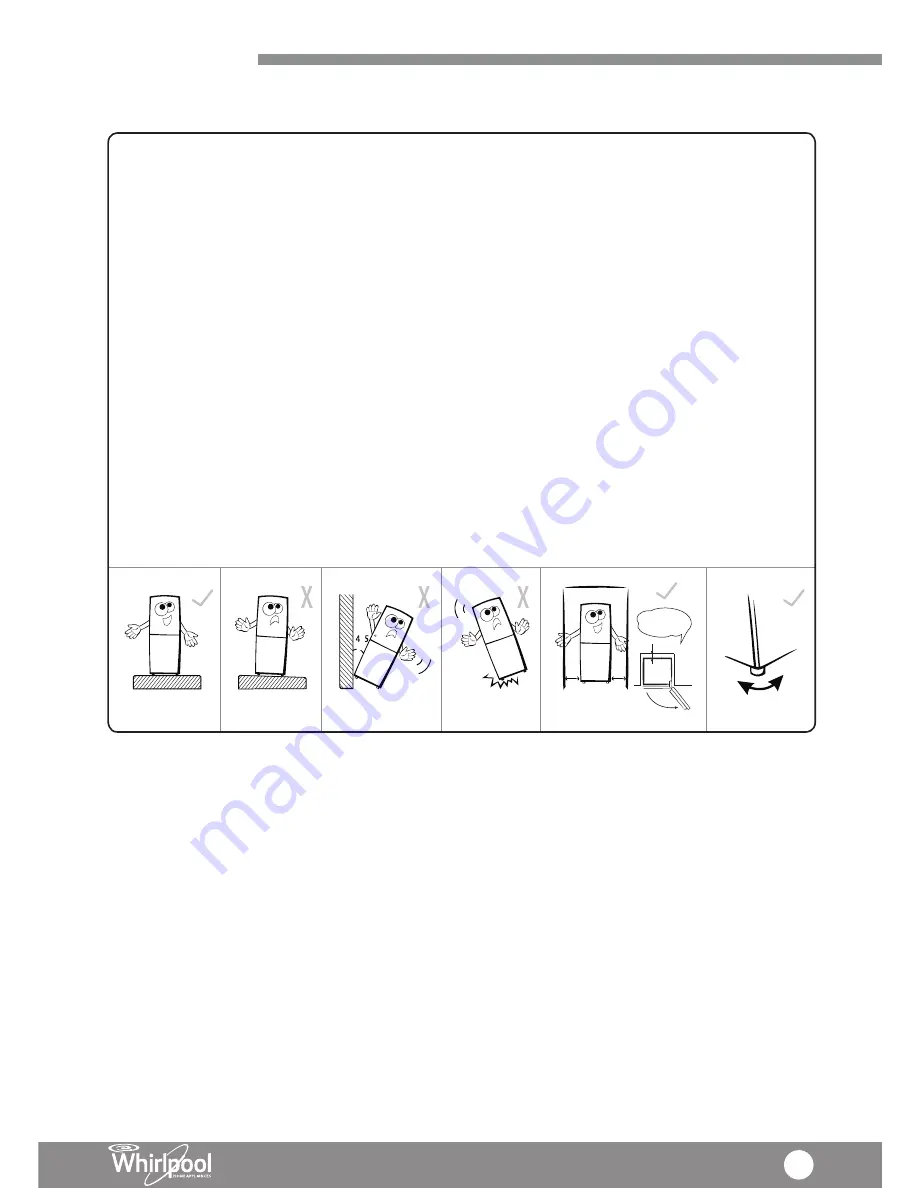 Whirlpool WF179 Operating Instructions Manual Download Page 9