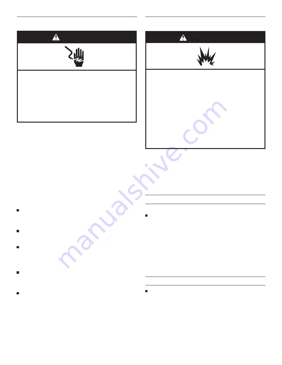 Whirlpool WFG525S0JV Installation Instructions Manual Download Page 5