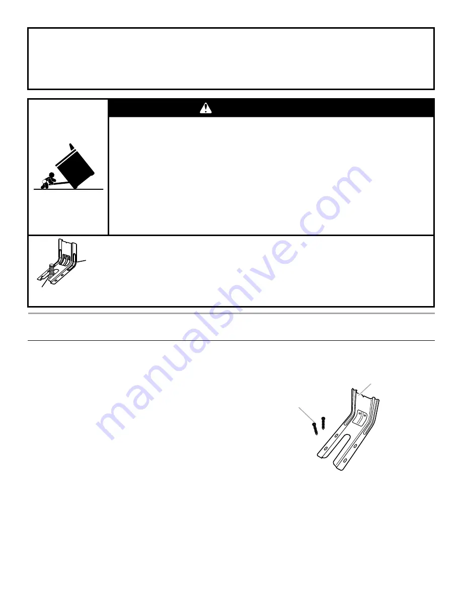 Whirlpool WFG525S0JV Installation Instructions Manual Download Page 21