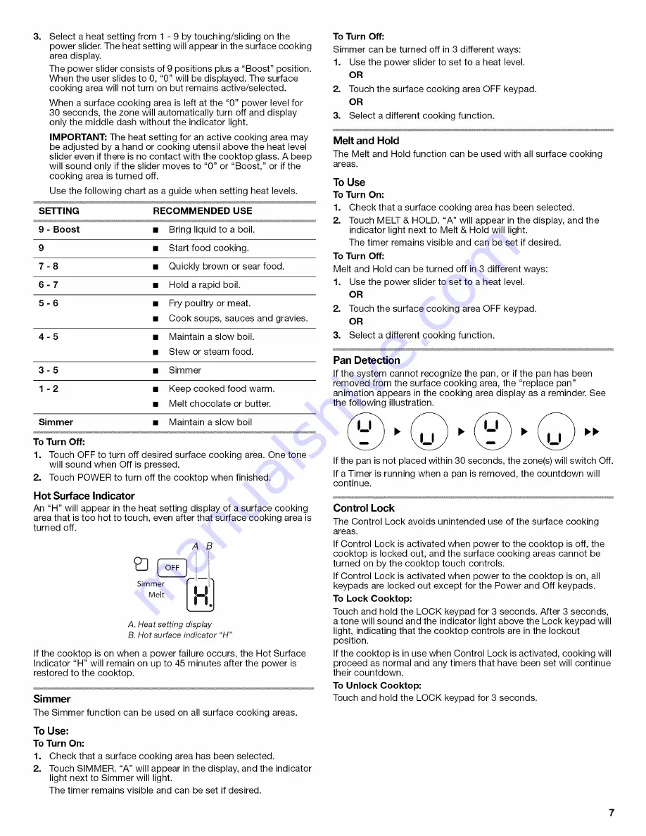 Whirlpool WFI910H0AS0 User Instructions Download Page 67