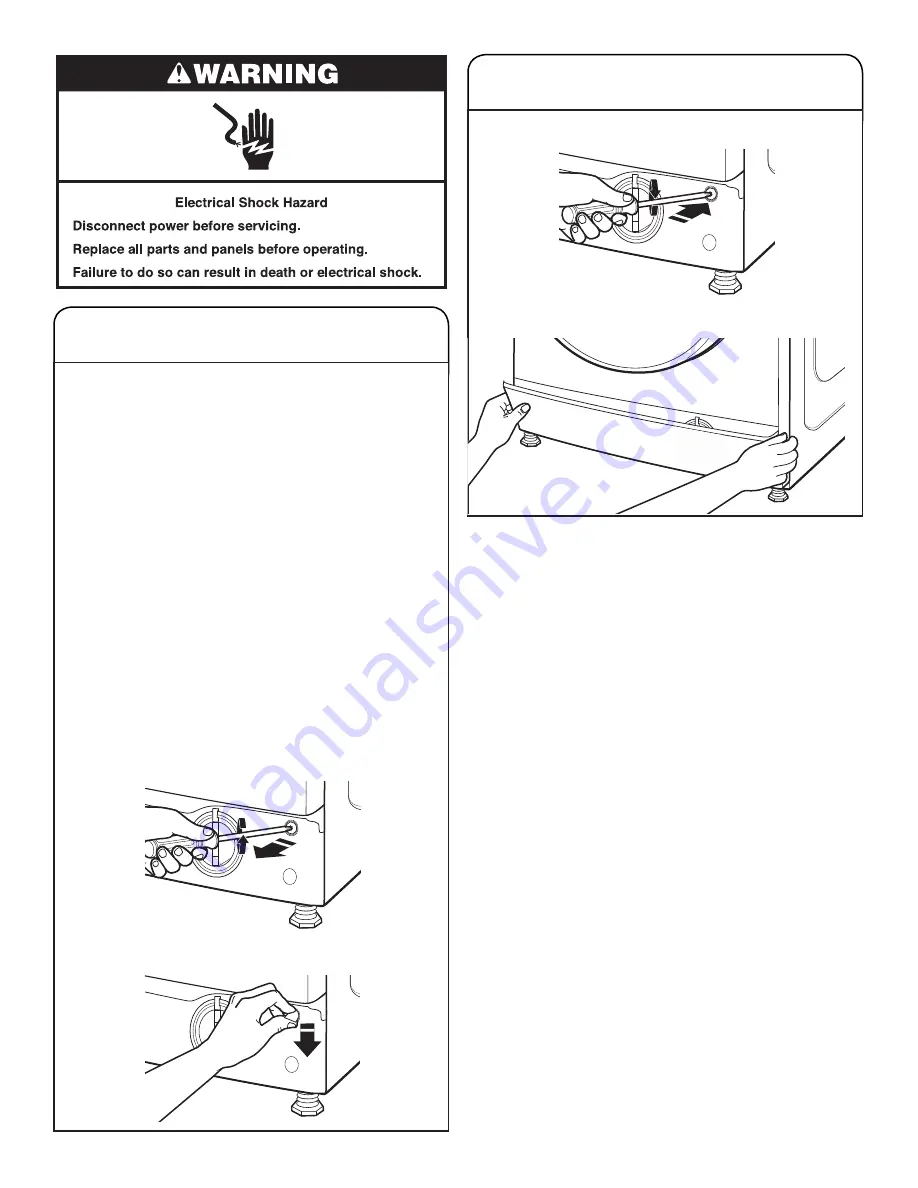 Whirlpool WFW3090GW Use & Care Manual Download Page 34