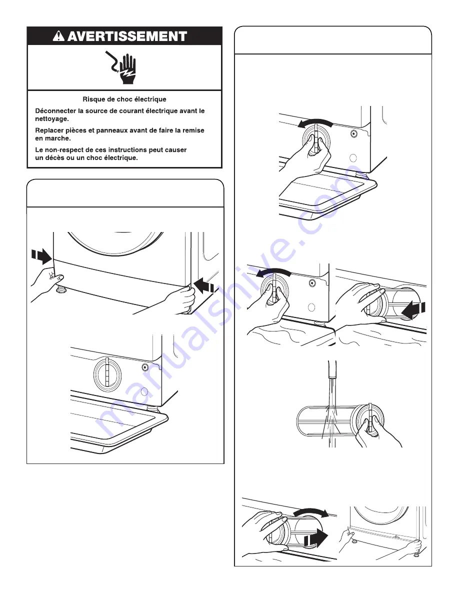 Whirlpool WFW3090GW Use & Care Manual Download Page 50