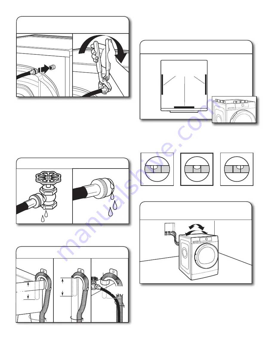 Whirlpool WFW3090GW Use & Care Manual Download Page 57