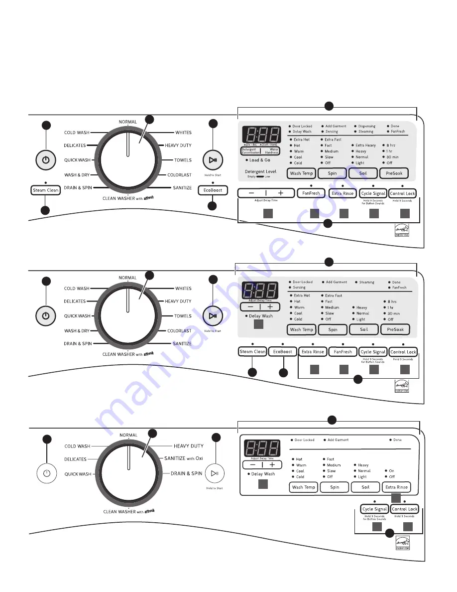 Whirlpool WFW75HEFW Скачать руководство пользователя страница 35