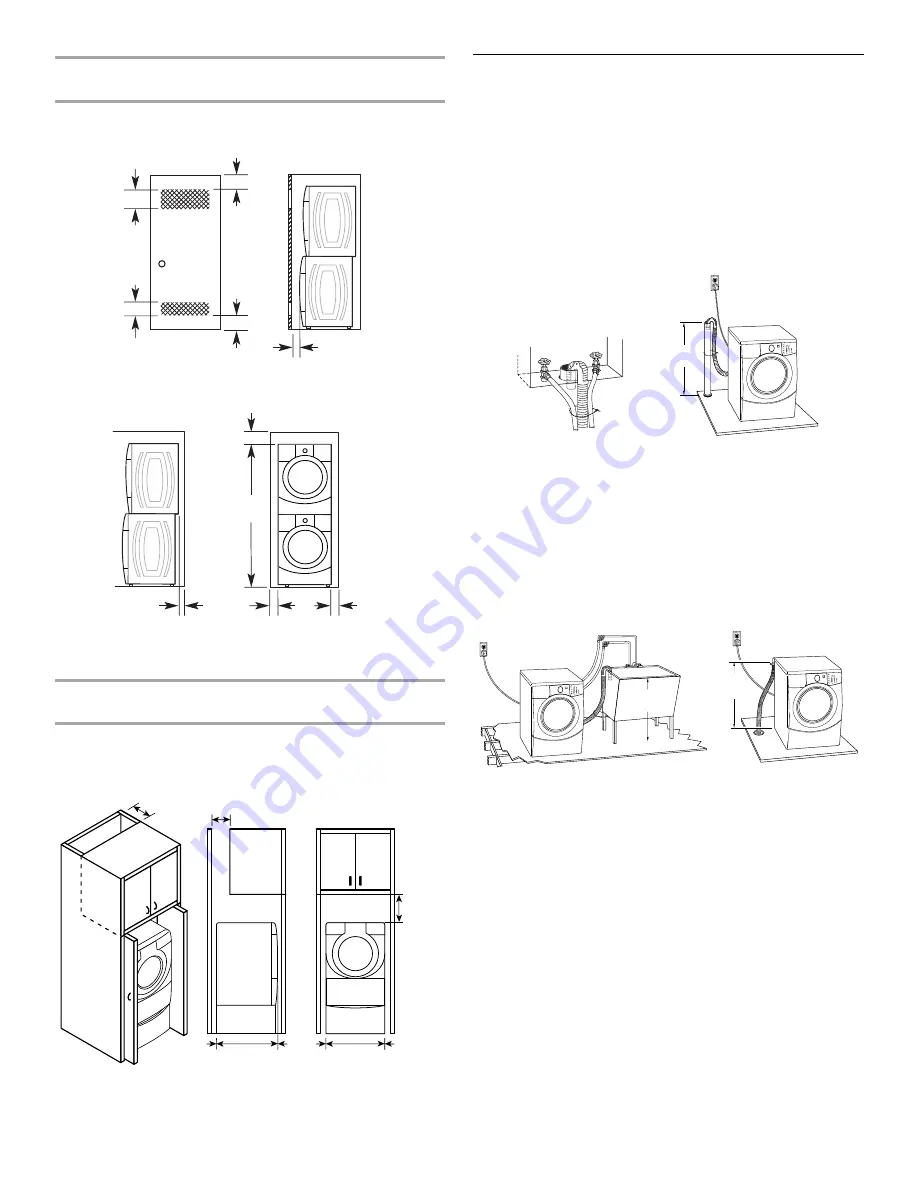 Whirlpool WFW9300VU - Duet Diamond Dust Washer Скачать руководство пользователя страница 6