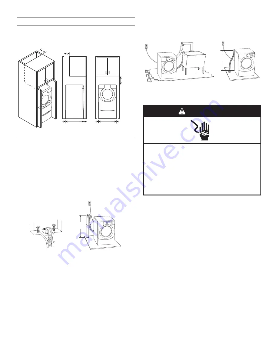 Whirlpool WFW9450WR - ADA COMPLIANT 4.4 CF 12 CYCLESTEMPS 1300 RPM CHROME KNOB Скачать руководство пользователя страница 6