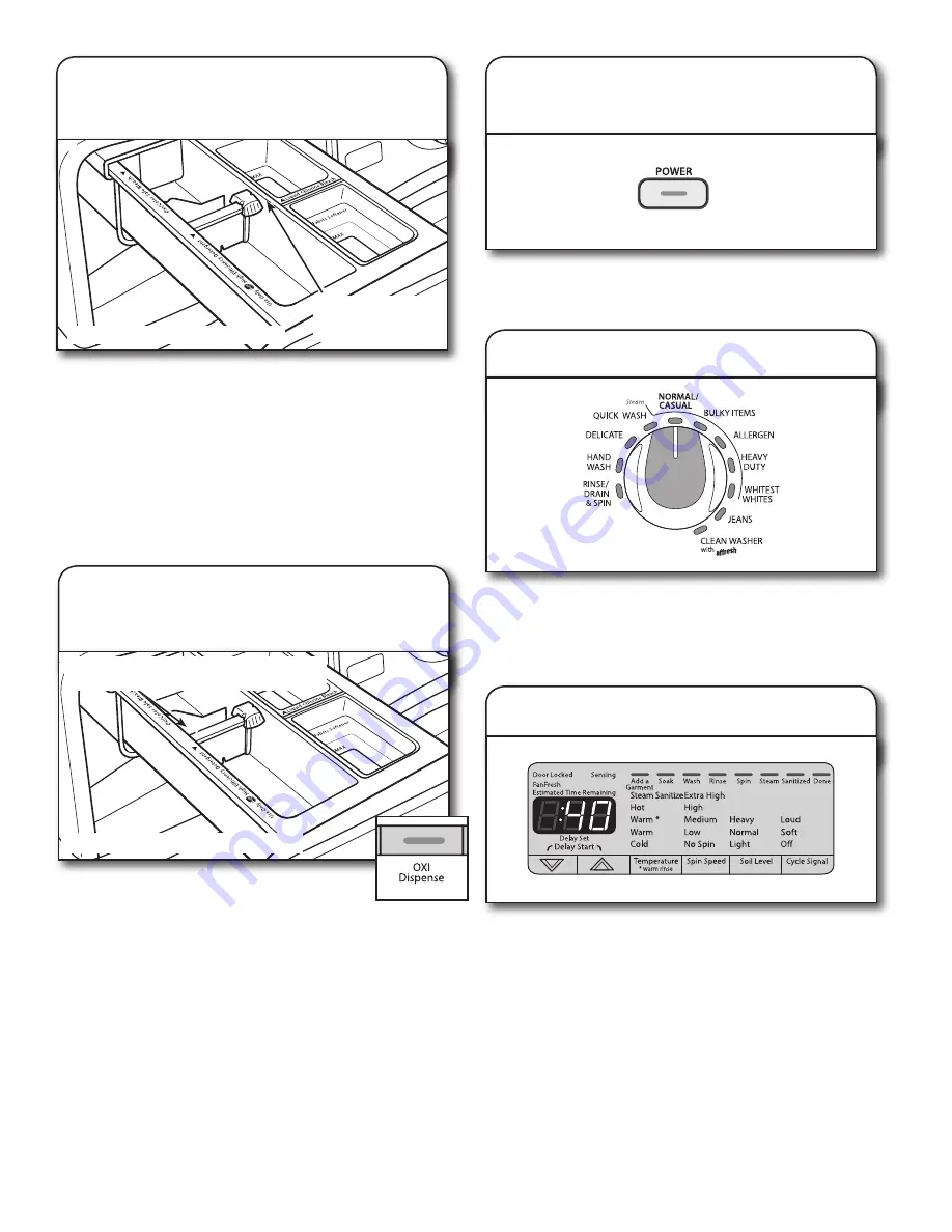 Whirlpool WFW94HEXL Use And Care Manual Download Page 35