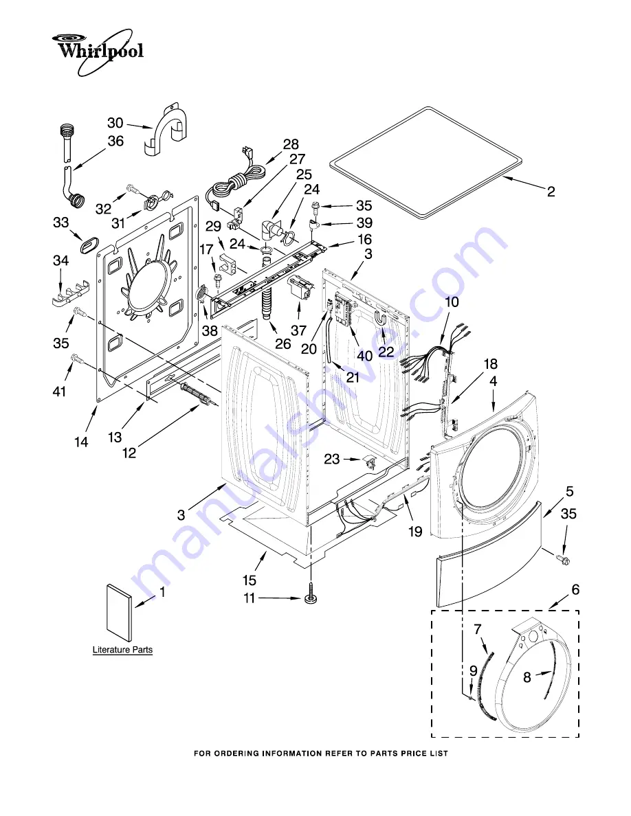 Whirlpool WFW9500TC01 Скачать руководство пользователя страница 1